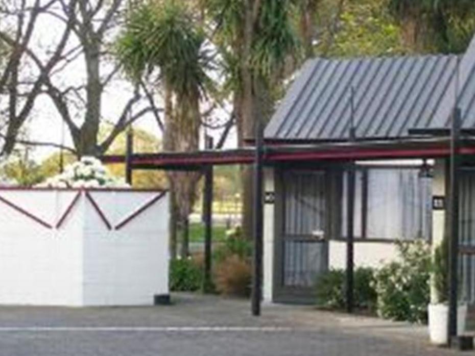 Gothic Heights Motel Christchurch Exterior foto
